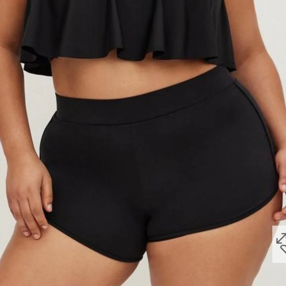 New!‎ Torrid sz 3 Dolphin Hem High-Rise 4 Inch Swim Short 3X - Picture 2 of 3